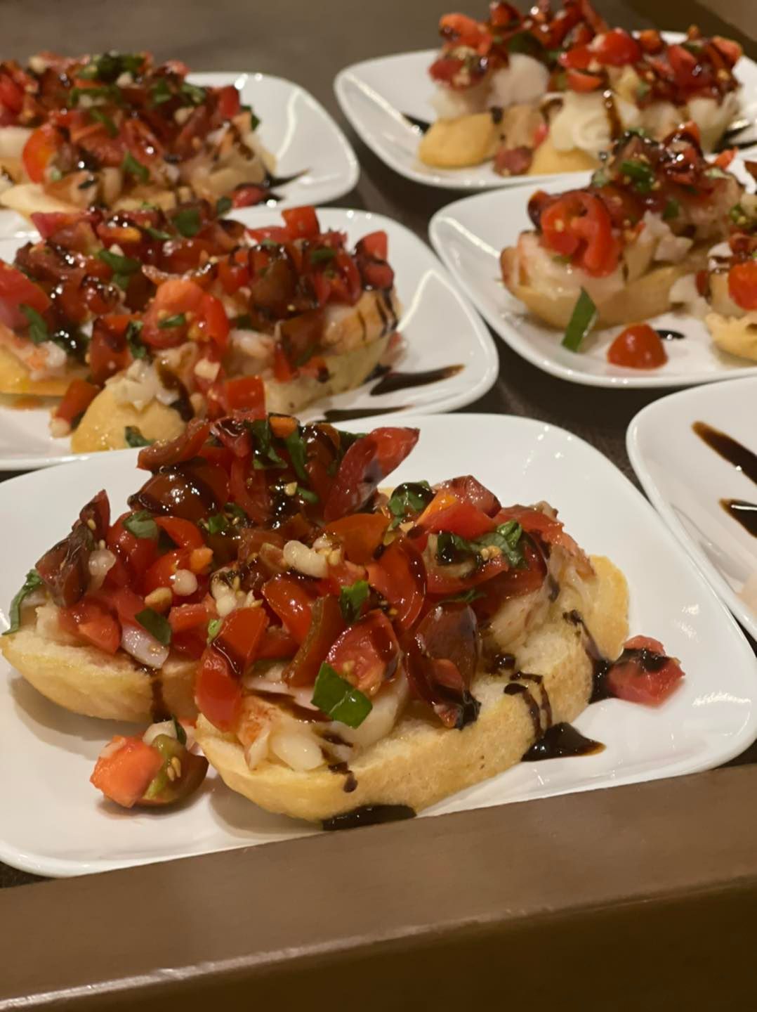 lobster bruschetta